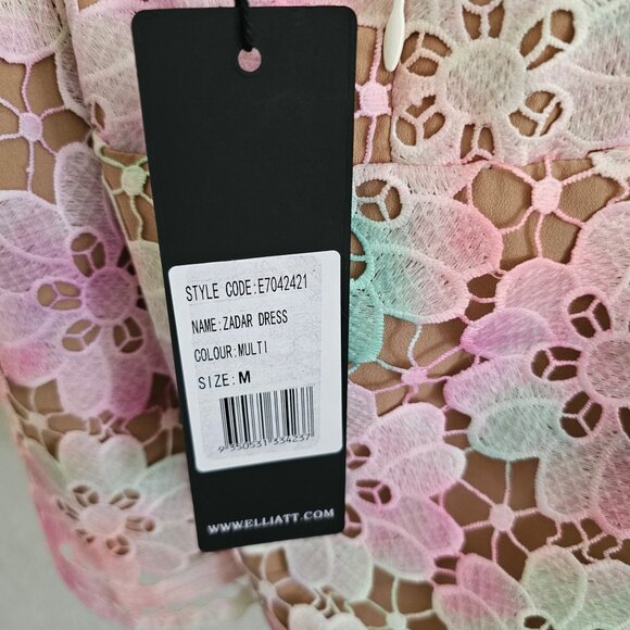 NWT Elliatt Zadar Halter Backless Mini Dress Medium US 6 - Picture 5 of 8